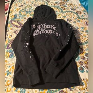 Phoebe bridgers black dragon pullover hoodie